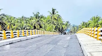 ഉദ്ഘാടനത്തിനൊരുങ്ങിയ കടിഞ്ഞിമൂല -മാട്ടുമ്മൽ -കോട്ടപ്പുറം പാലം