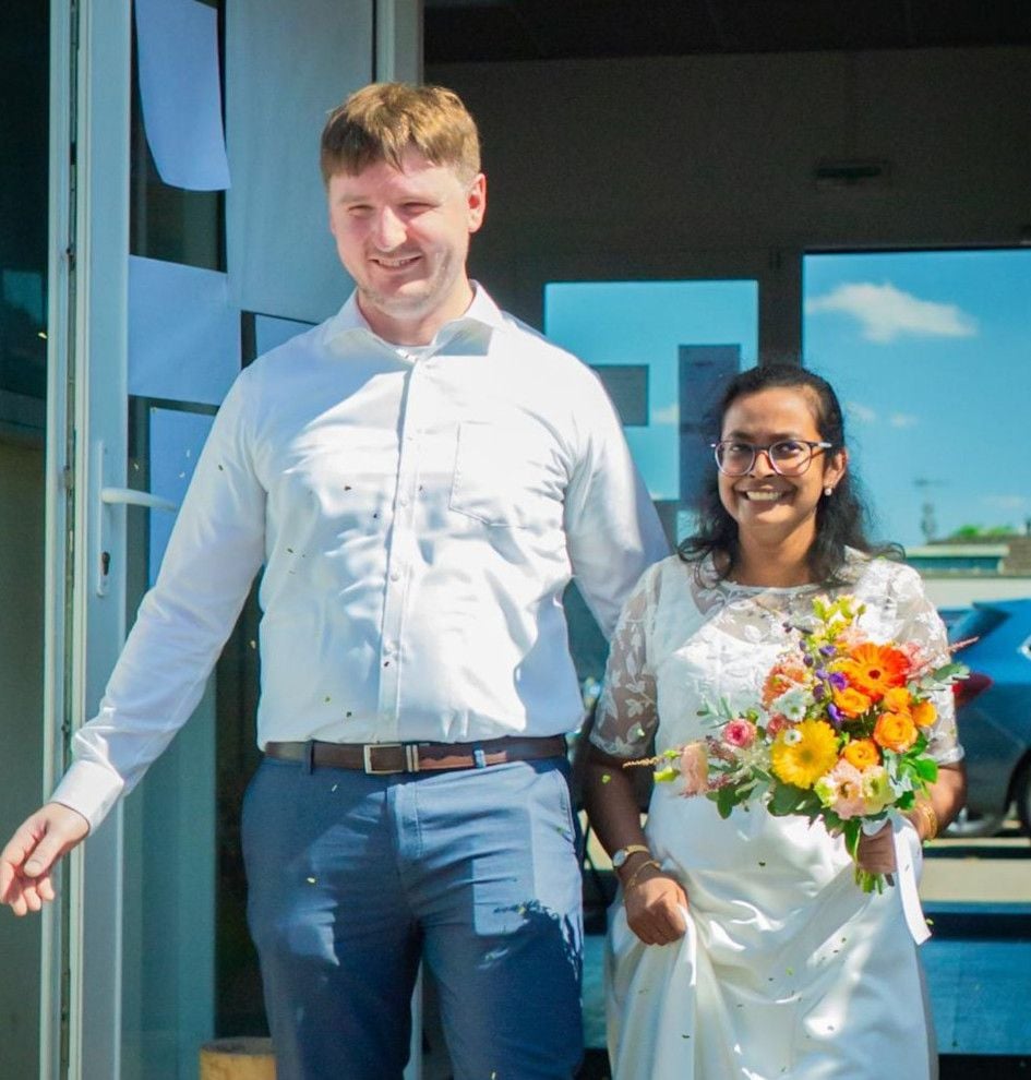   ജെറമി സോർഡും മനീഷാ വർഗീസും 