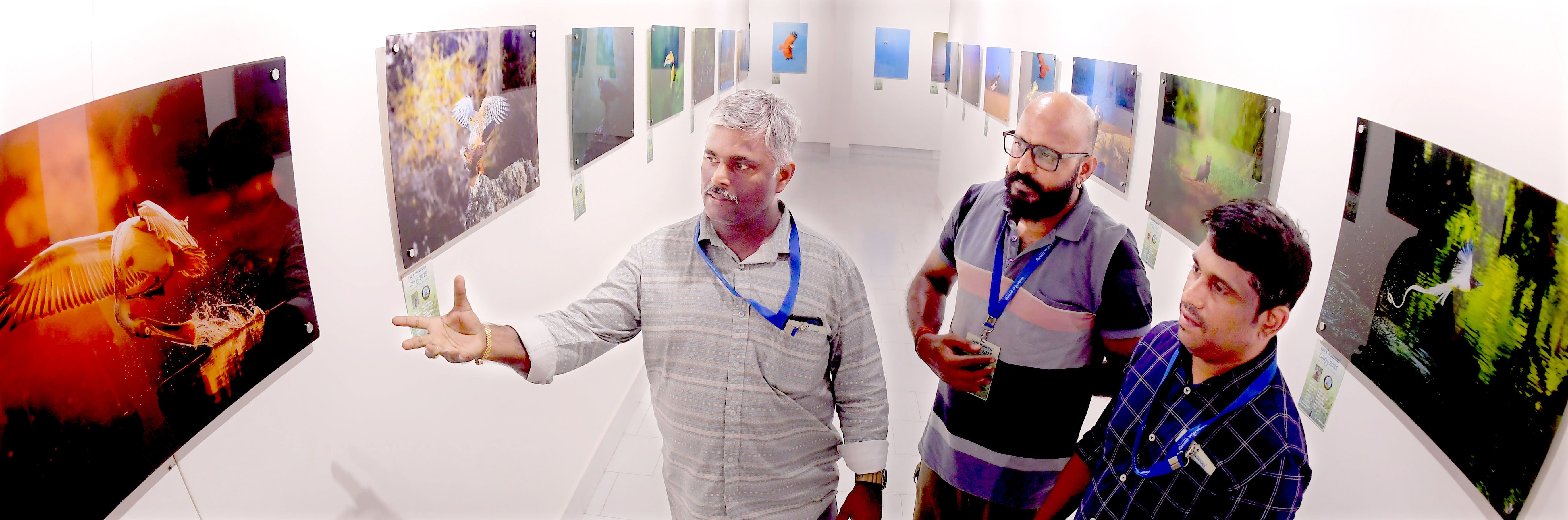 ഗ്രീൻ വാരിയേഴ്‌സ്‌ തൃശ‍ൂർ ലളിതകലാ അക്കാദമിയിൽ സംഘടിപ്പിച്ച വന്യജീവി ഫേട്ടാ പ്രദർശനത്തിൽ നിന്ന്‌