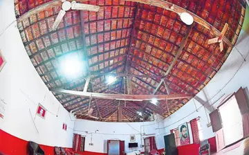 കണ്ണൂർ ചെമ്പോട്ടി ബസാറിലെ സിപിഐ എമ്മിന്റെ ആദ്യ ജില്ലാകമ്മിറ്റി ഓഫീസിന്റെ ഉൾവശം  