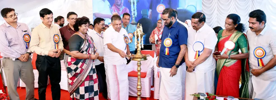 ആലപ്പുഴ മെഡിക്കൽ കോളേജിലെ വിവിധ വികസന പ്രവൃത്തികൾ മന്ത്രി സജി ചെറിയാൻ ഉദ്ഘാടനംചെയ്യുന്നു