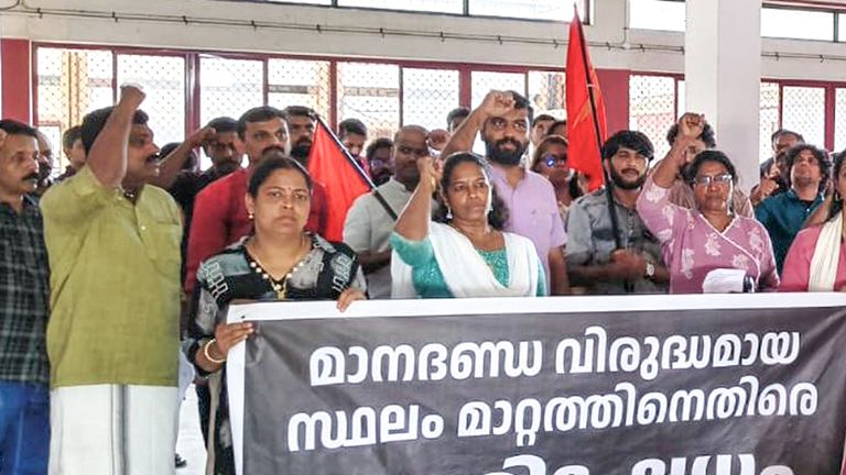 Protested