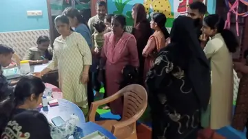 ഇരിങ്ങല്ലൂരിൽ സംഘടിപ്പിച്ച രാത്രികാല രക്ത പരിശോധനാ ക്യാമ്പ് 