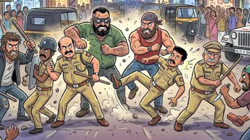 Police Attack