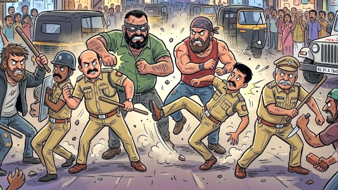Police Attack