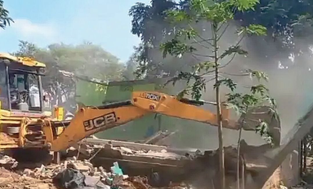 Bulldozer Raj in assam