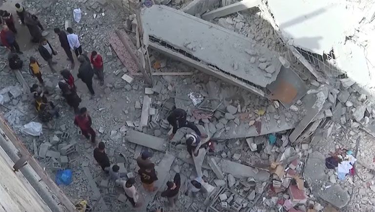 israel air strikes in gaza