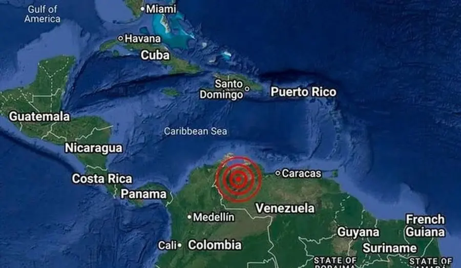 earthquakke in venezeala