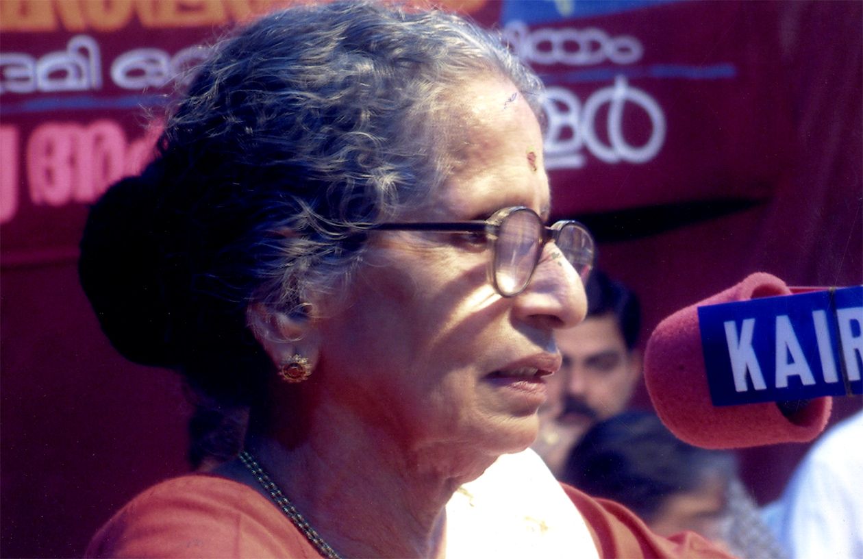 കേരള സാഹിത്യ അക്കാദമിയുടെ ഒരു ചടങ്ങിൽ സംസാരിക്കുന്നു