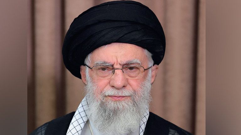 Ayatollah Ali Khamenei in public function