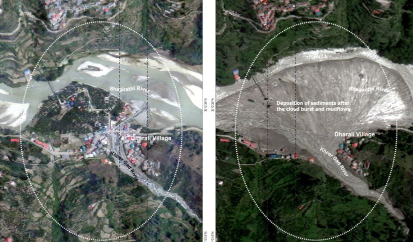 Uttarakhand Cloud Burst and flash flooding