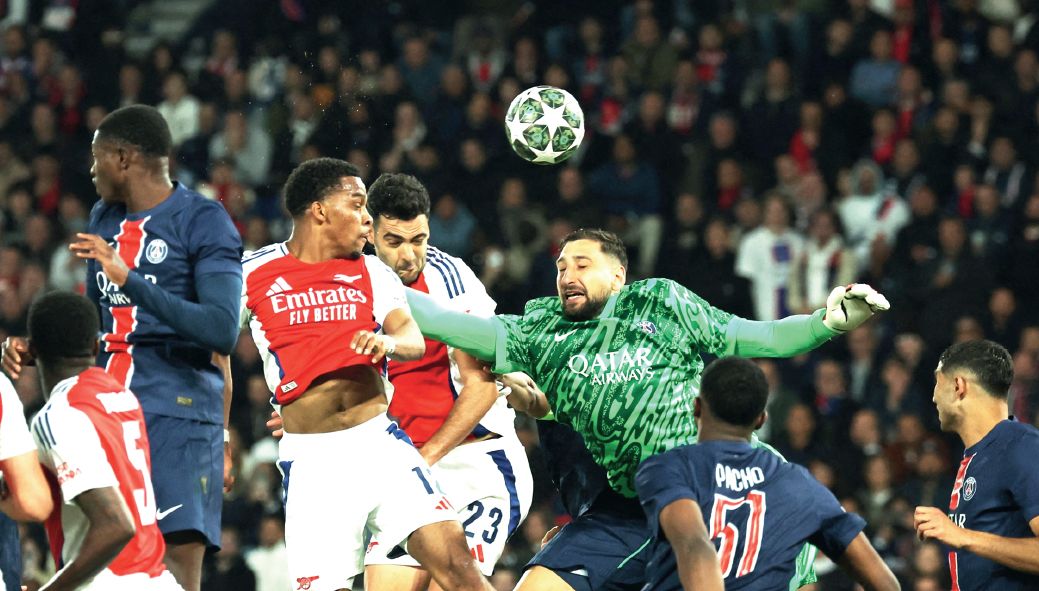 champions league football PSG