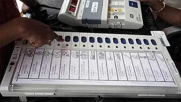 evm ballot candidates colour photo