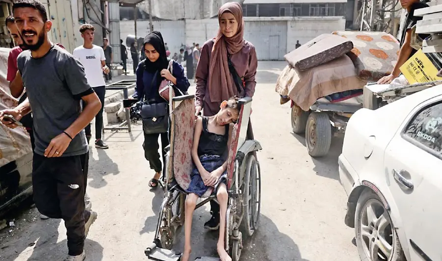 un report on Gaza Famine