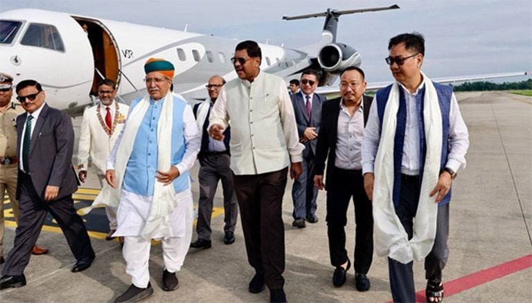 b r gavai in private jet