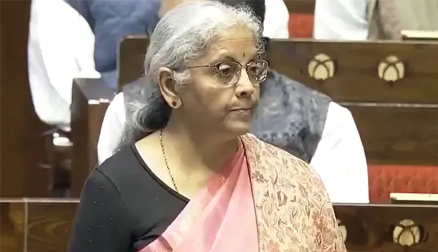 nirmala sitharaman in parliament