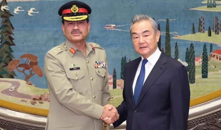 wang yi meets asim munir