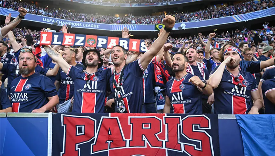 champions league football PSG