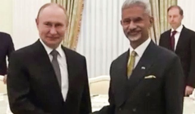 s jaishankar met putin