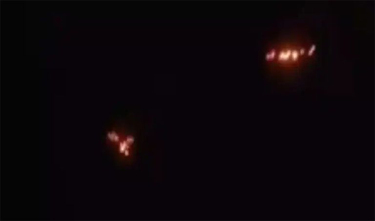 drones spotted over Samba 