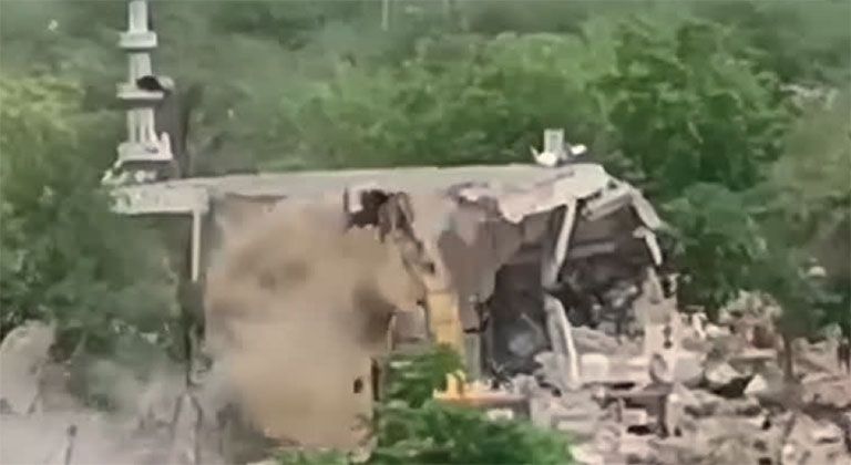masjid demolished