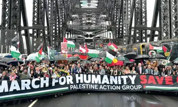 palestine march in sydney