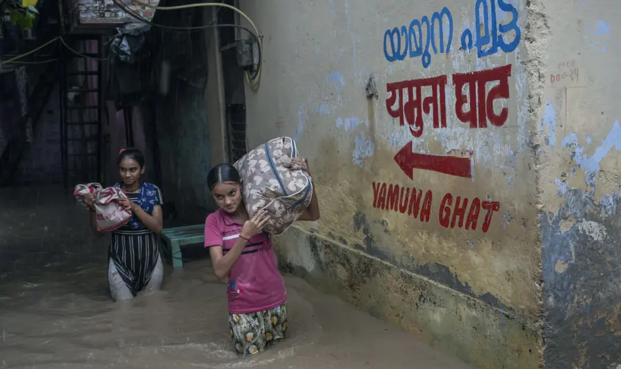 heavy rainfall in north india