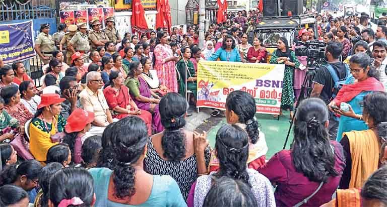 asha protest