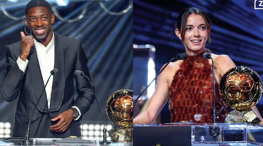 ballon d'or 2025 ousmane dembele aitana bonmati