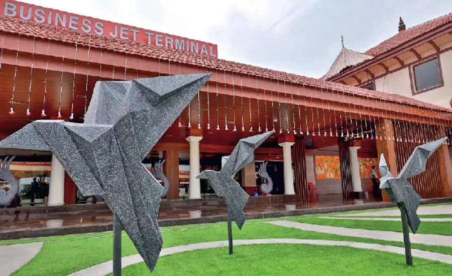 cial busines jet terminal