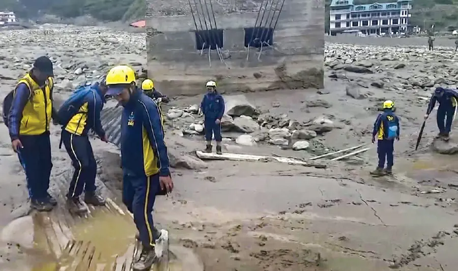 Uttarakhand Cloudburst and flash flood