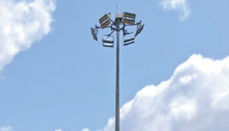 high mast light