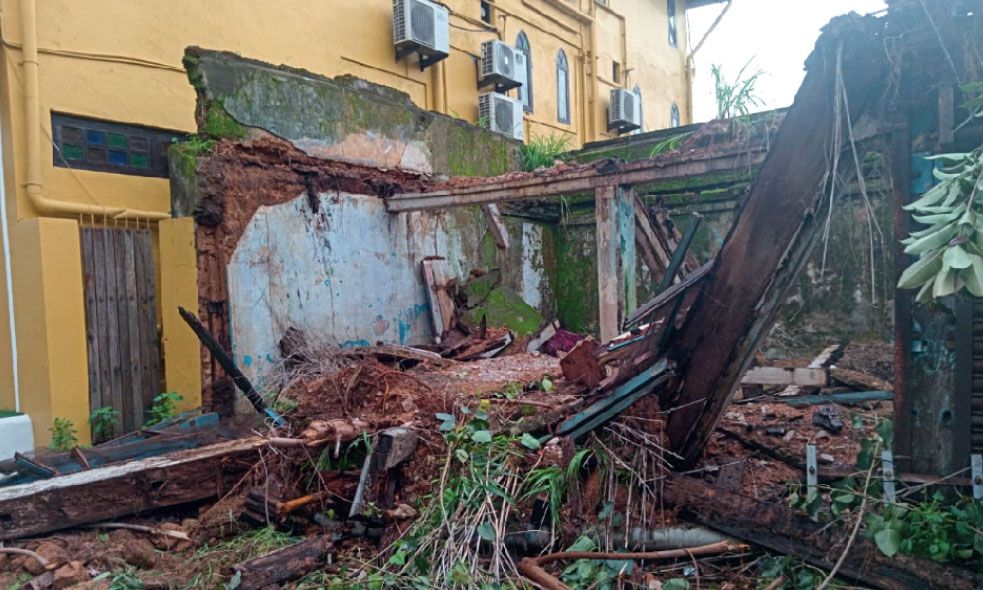 building collapse