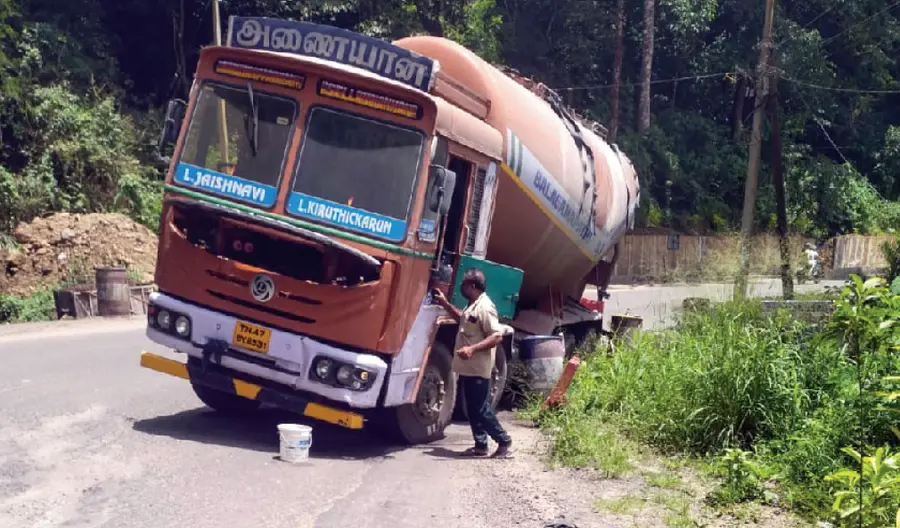 lorry accident