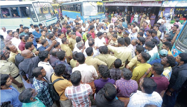 bus strike