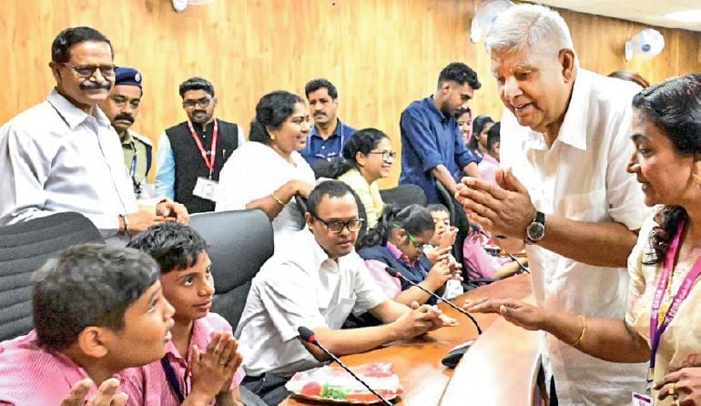 Jagdipdhankar kerala visit