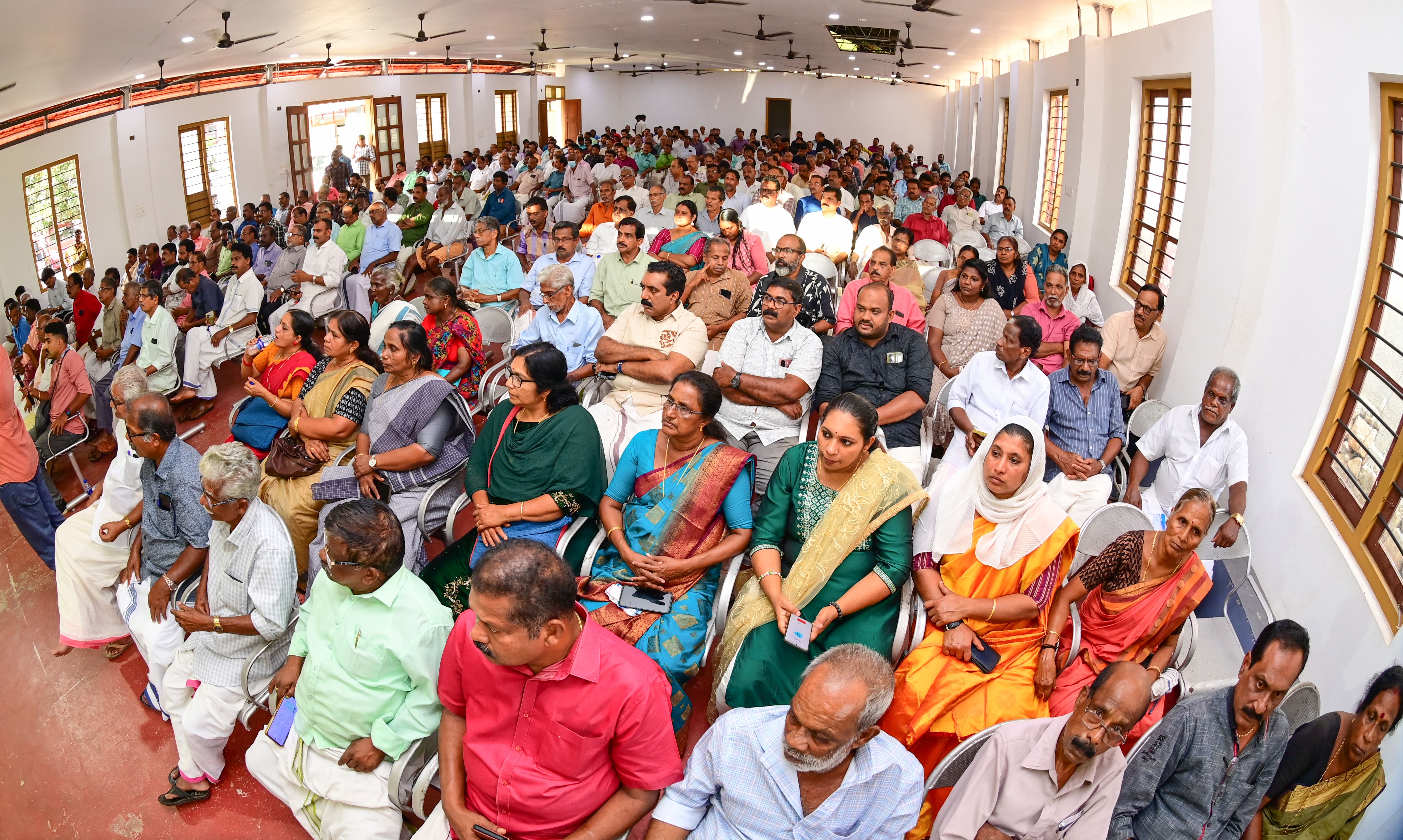  കർഷക സംഘം പരിസ്ഥിതിലോല മേഖലാ സമരപ്രഖ്യാപന കൺവൻഷന്റെ സദസ്സ്