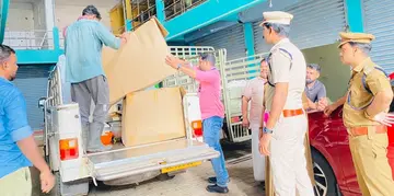 തിരൂരങ്ങാടി നഗരസഭാ എൻഫോഴ്സ്മെന്റ് സ്ക്വാഡ് സ്ഥാപനങ്ങളിൽ
നടത്തിയ പരിശോധന 