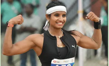 ancy sojan long jump