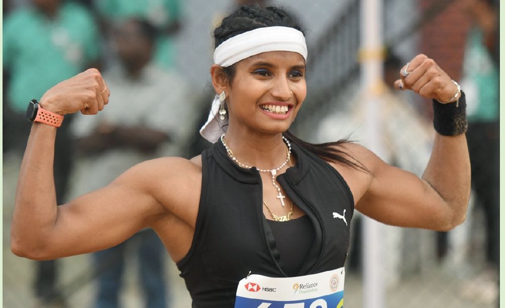 ancy sojan long jump