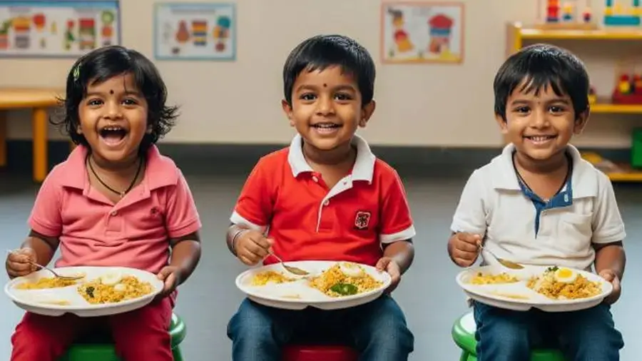 anganawadi food menu