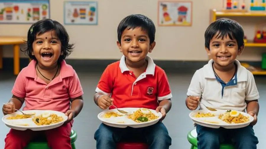 anganawadi food menu
