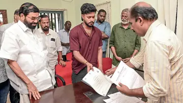 Kottayam Medical College building collapse victims son joined