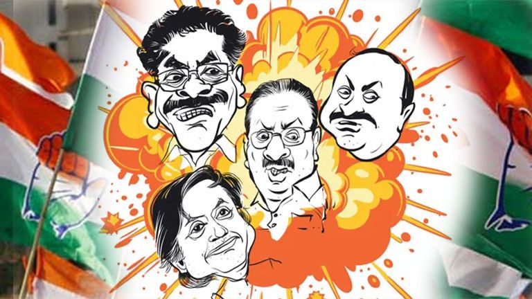 congress clash in kerala