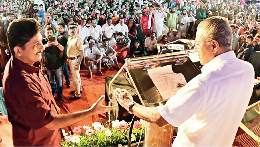 M Swaraj Election Campaign Pinarayi Vijayan