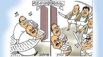 group war in kerala congress