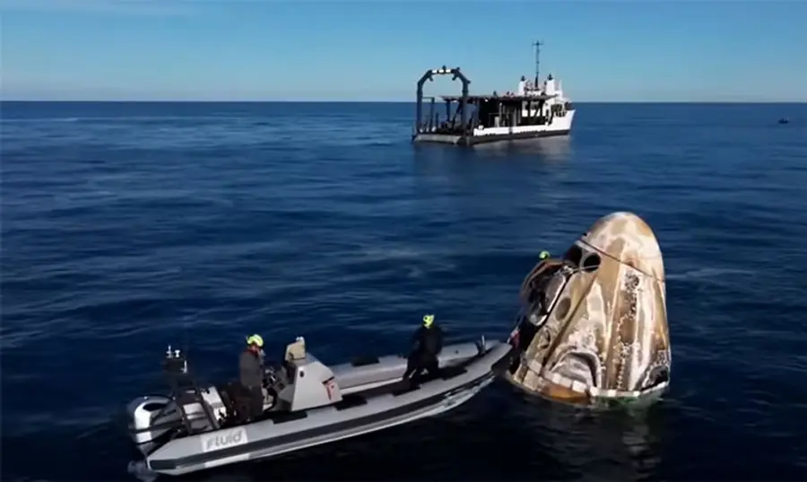 sunita williams return to earth