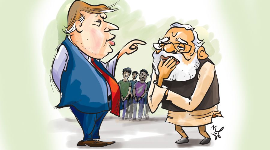 trump says no tech hiring from india