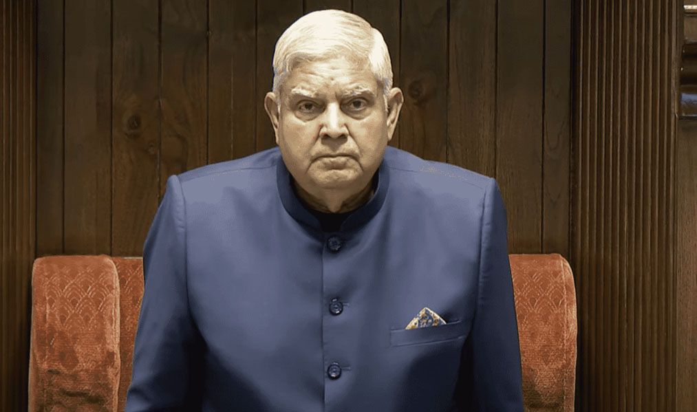 Jagdeep Dhankhar resignation