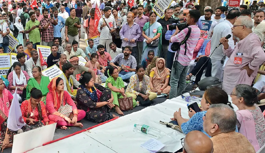 All India General Strike delhi